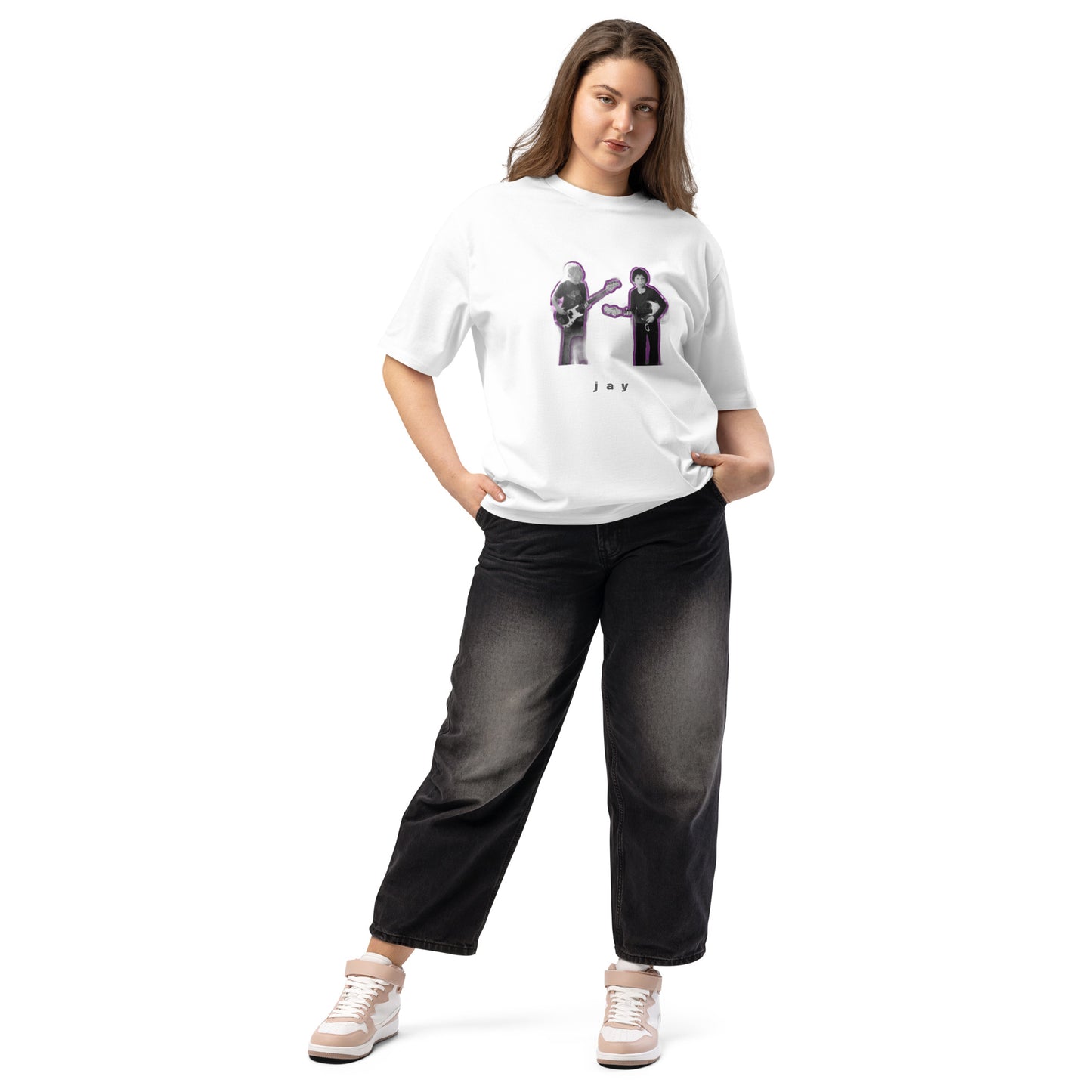 "jay" Oversized Heavyweight T-Shirt