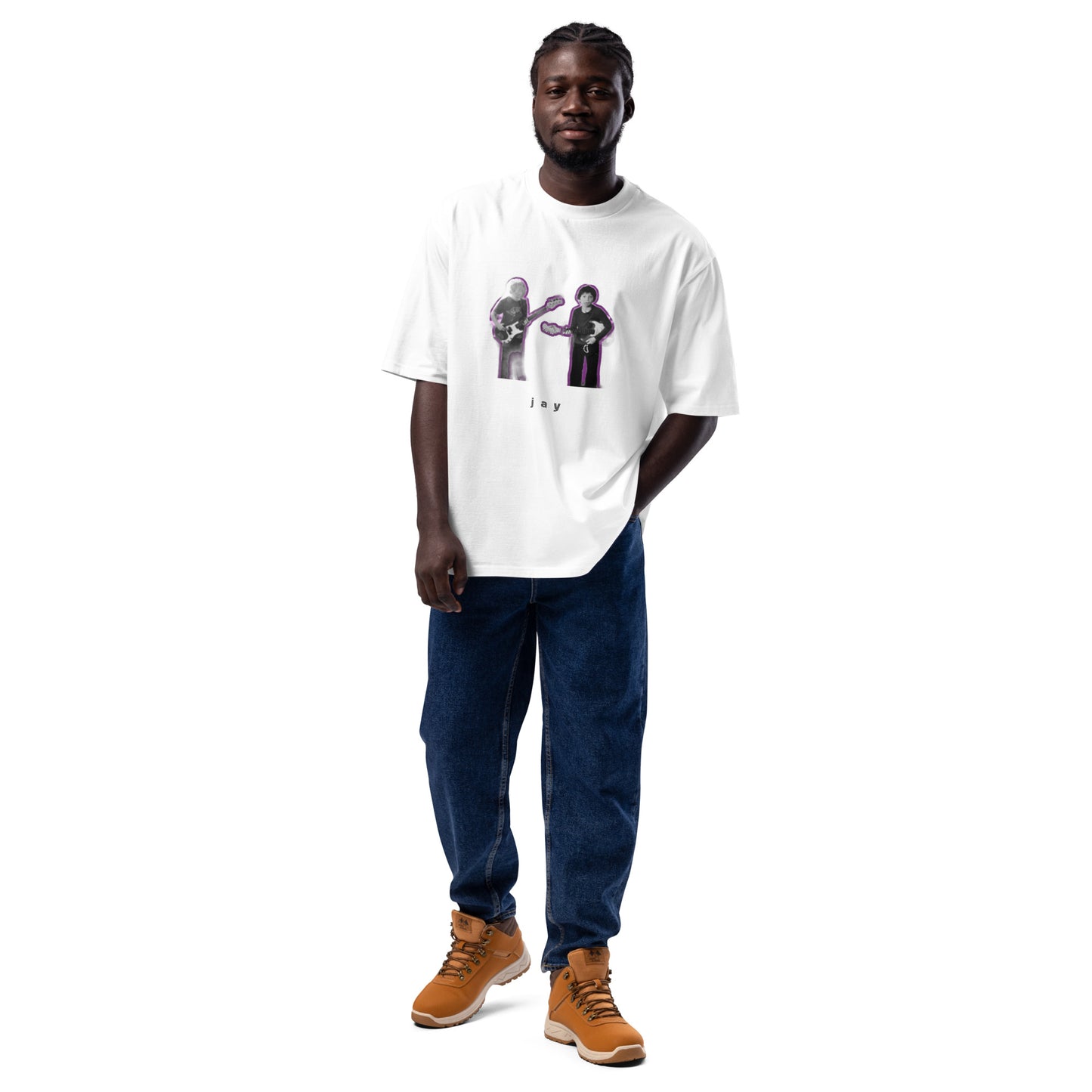"jay" Oversized Heavyweight T-Shirt