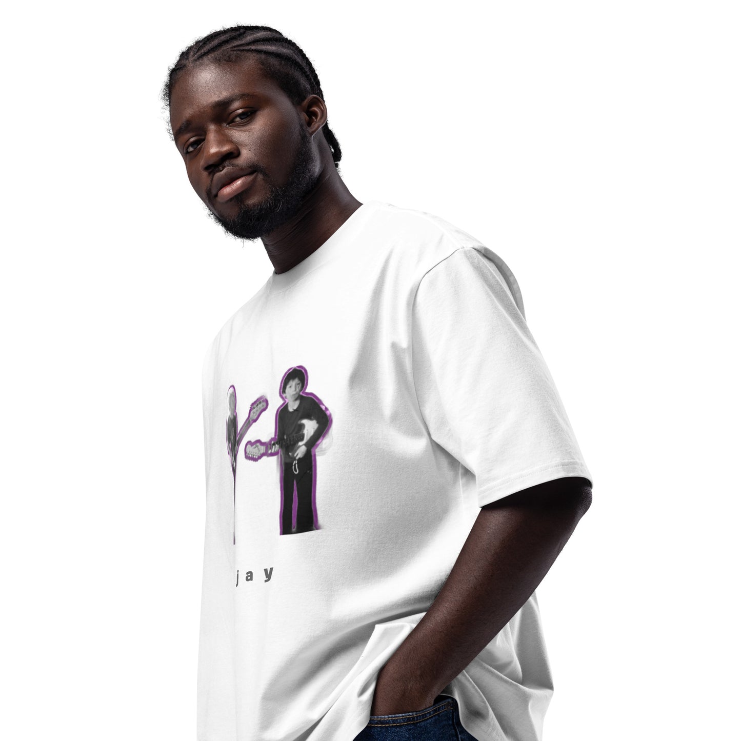 "jay" Oversized Heavyweight T-Shirt