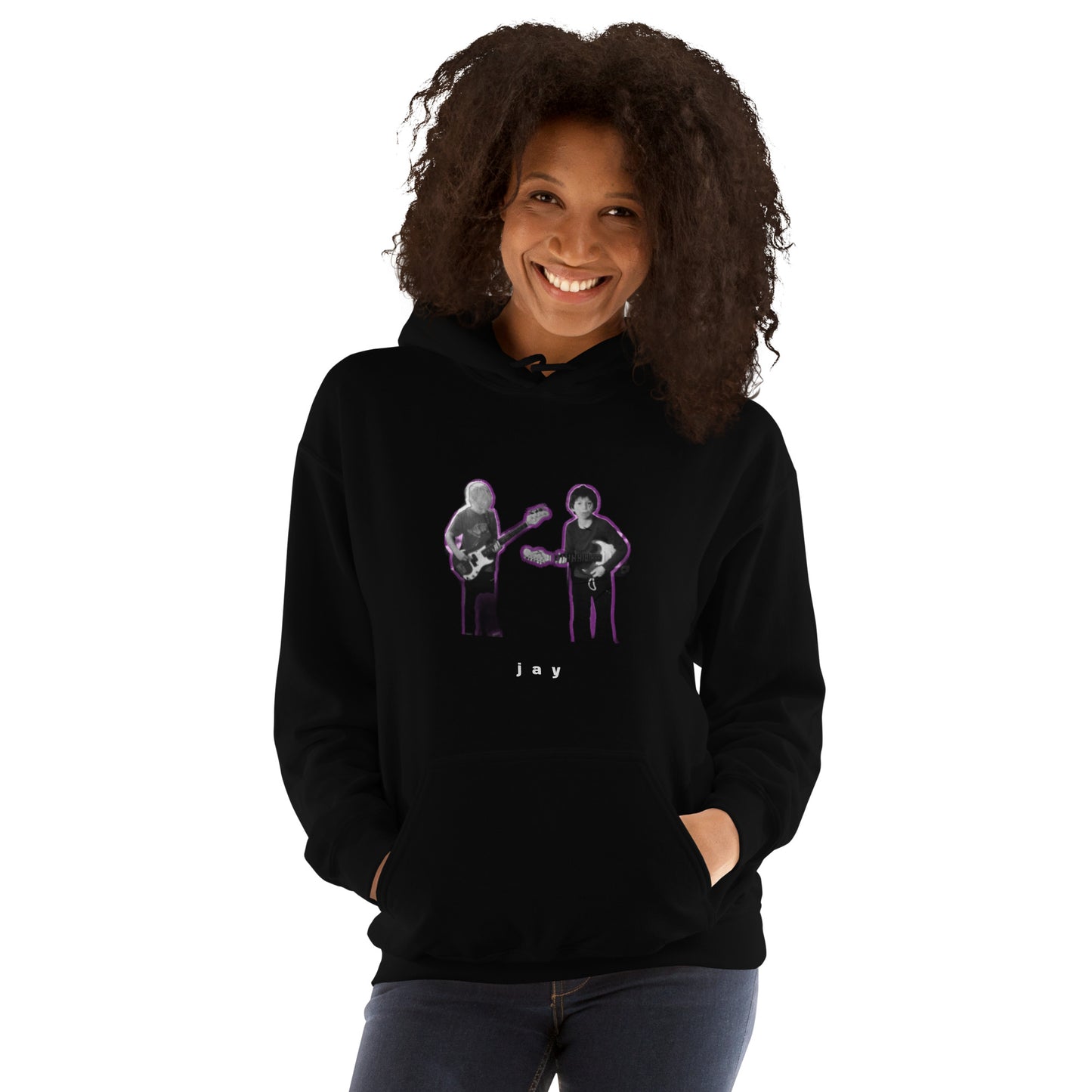 "jay" Unisex Hoodie