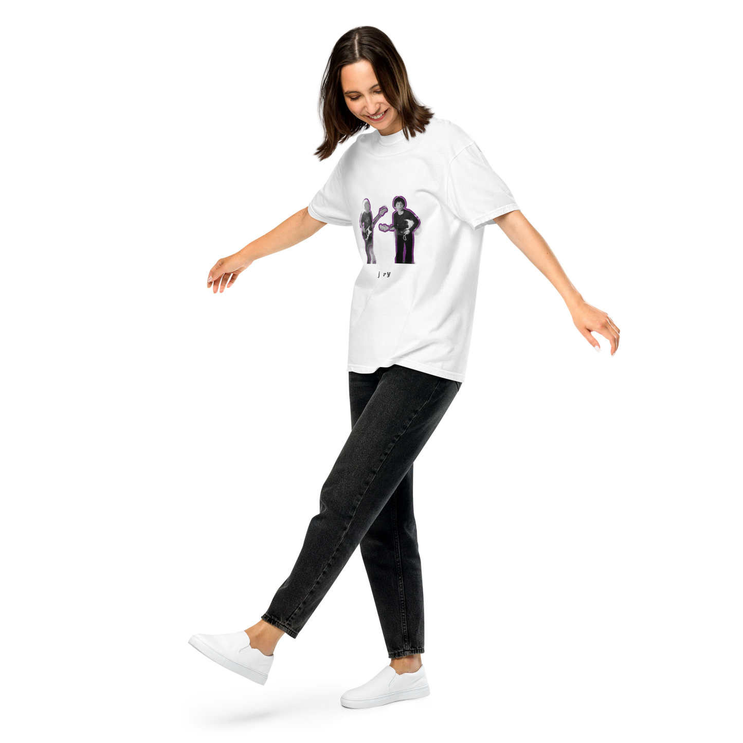 "jay" Unisex Garment-Dyed Heavyweight T-Shirt
