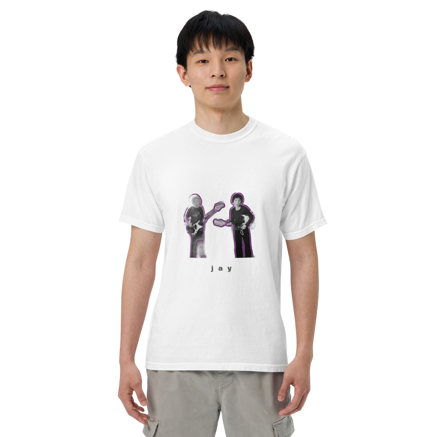 "jay" Unisex Garment-Dyed Heavyweight T-Shirt