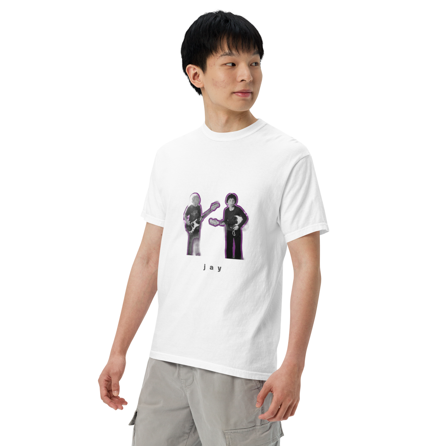 "jay" Unisex Garment-Dyed Heavyweight T-Shirt